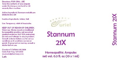 Stannum 21 Ampule (Stannum 21 Ampule)